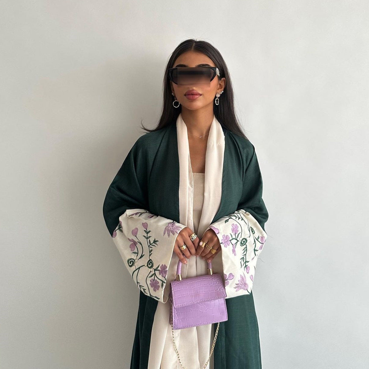 Dubai Middle East Cardigan Robe Embroidery