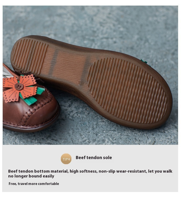 Ethnic Style Retro Handmade Women's Shoes