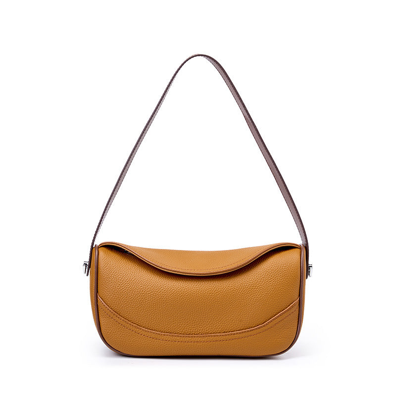 Women's Cow Leather Shoulder Strap Shoulder Bag