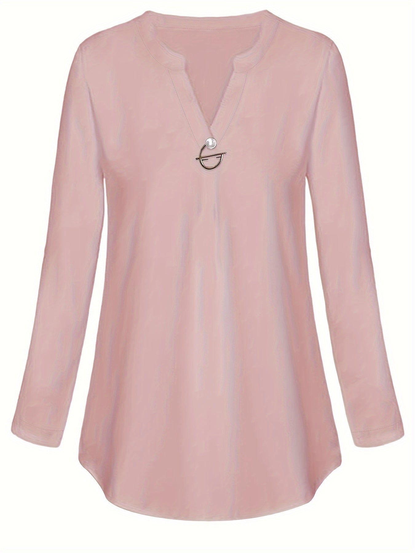 Women's Long Sleeved Button Shirt