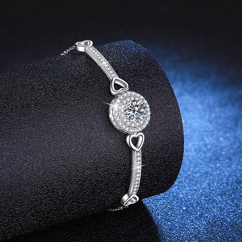 European And American Moissanite Bracelet