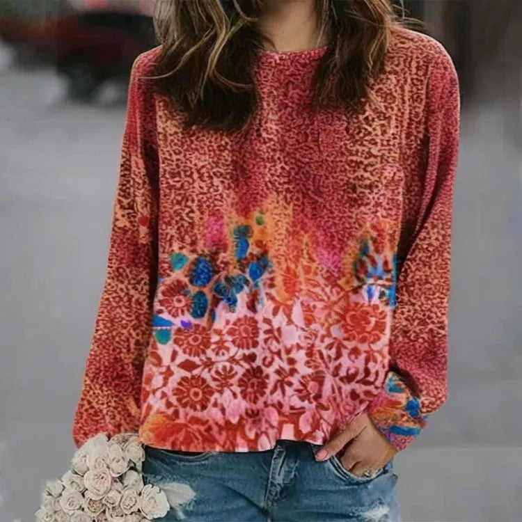 Digital Printed Women's Sweater