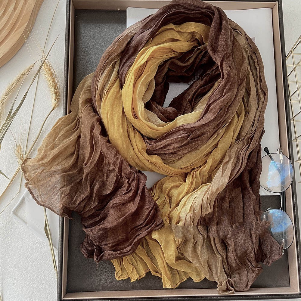 Matching Autumn And Winter Cotton And Linen Feel Long Strip