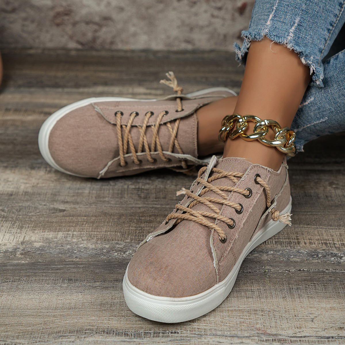 Denim Sports Casual Shoes