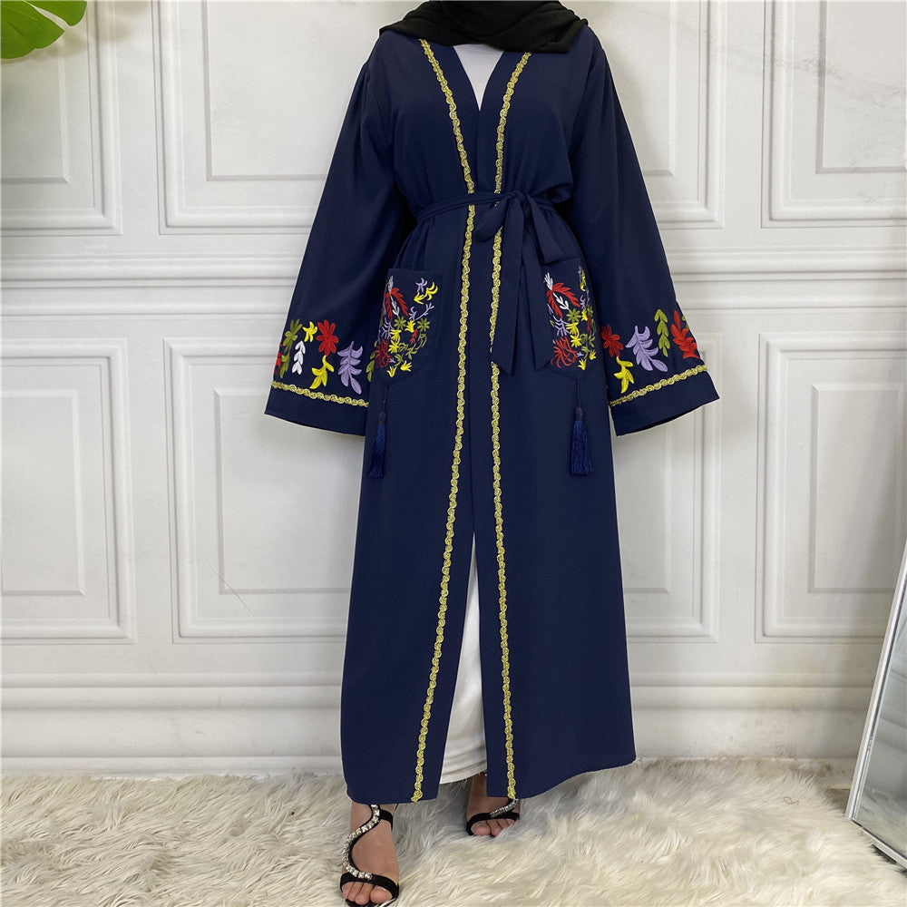Cardigan Lace Up Women's Robe