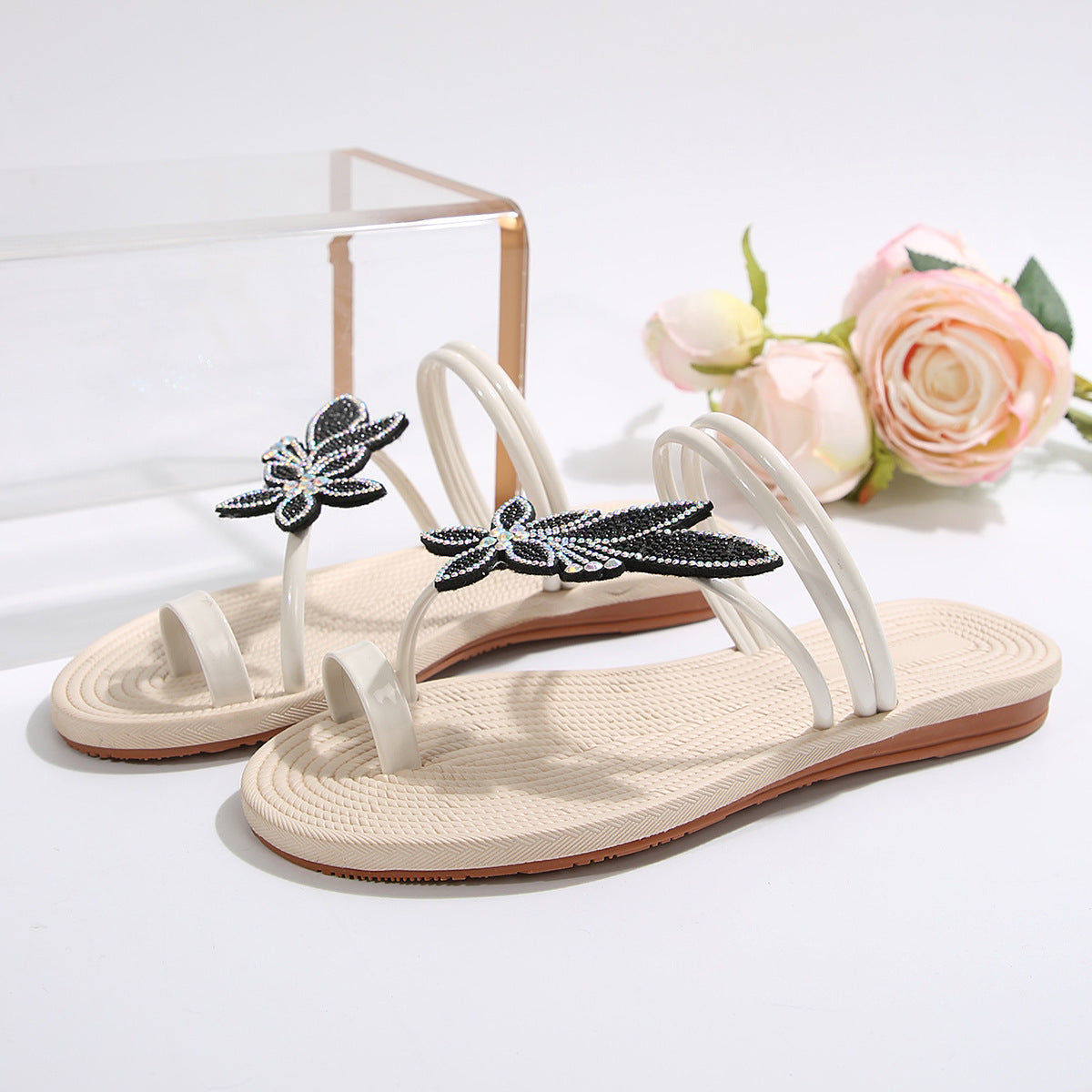 Summer Women's Maple Leaf Flip-flops