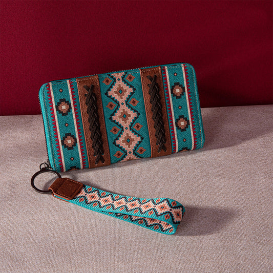 Vintage Cotton Wallet Card Holder
