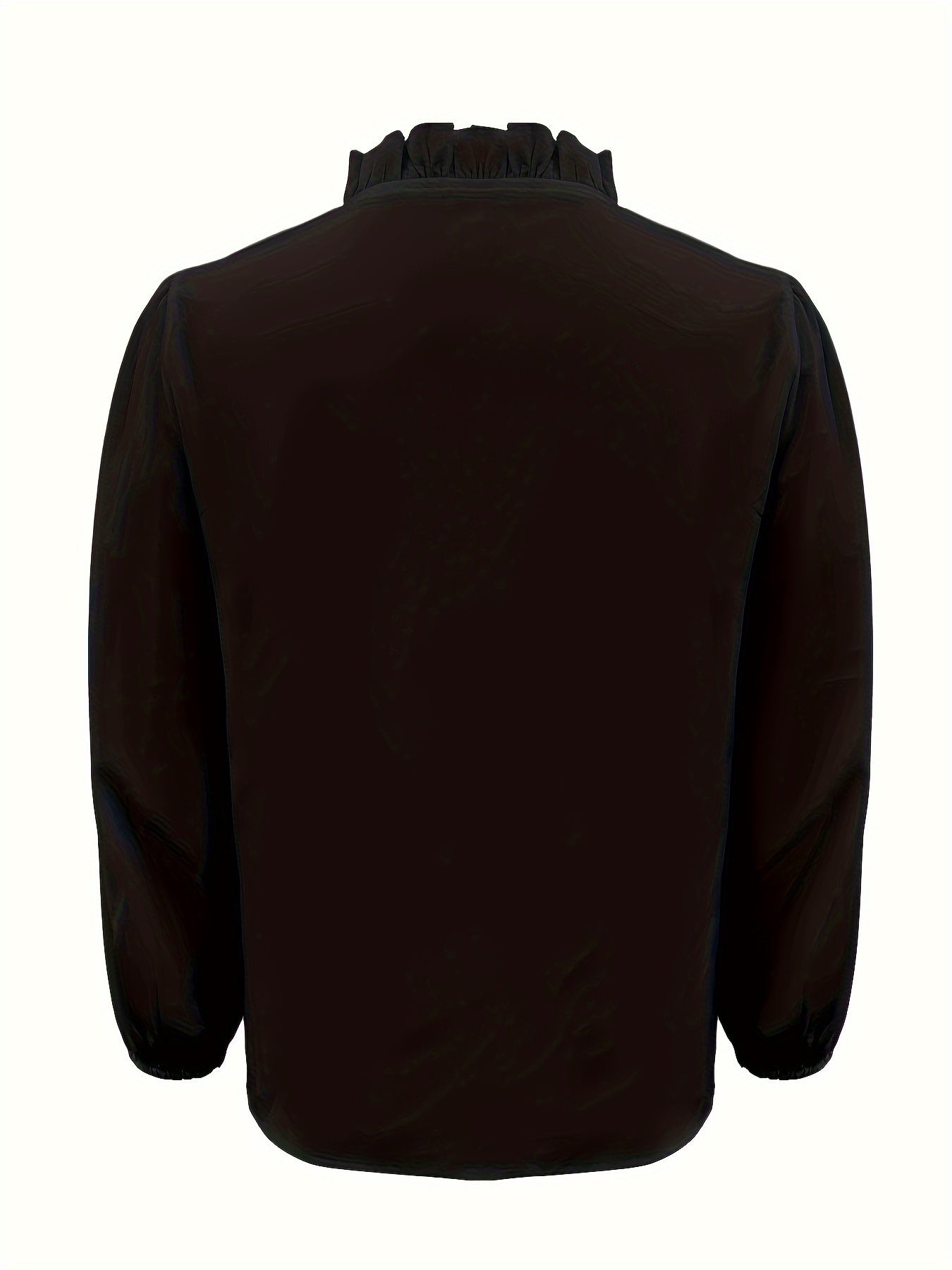 Women's Ruffled Casual Long-sleeved Shirt
