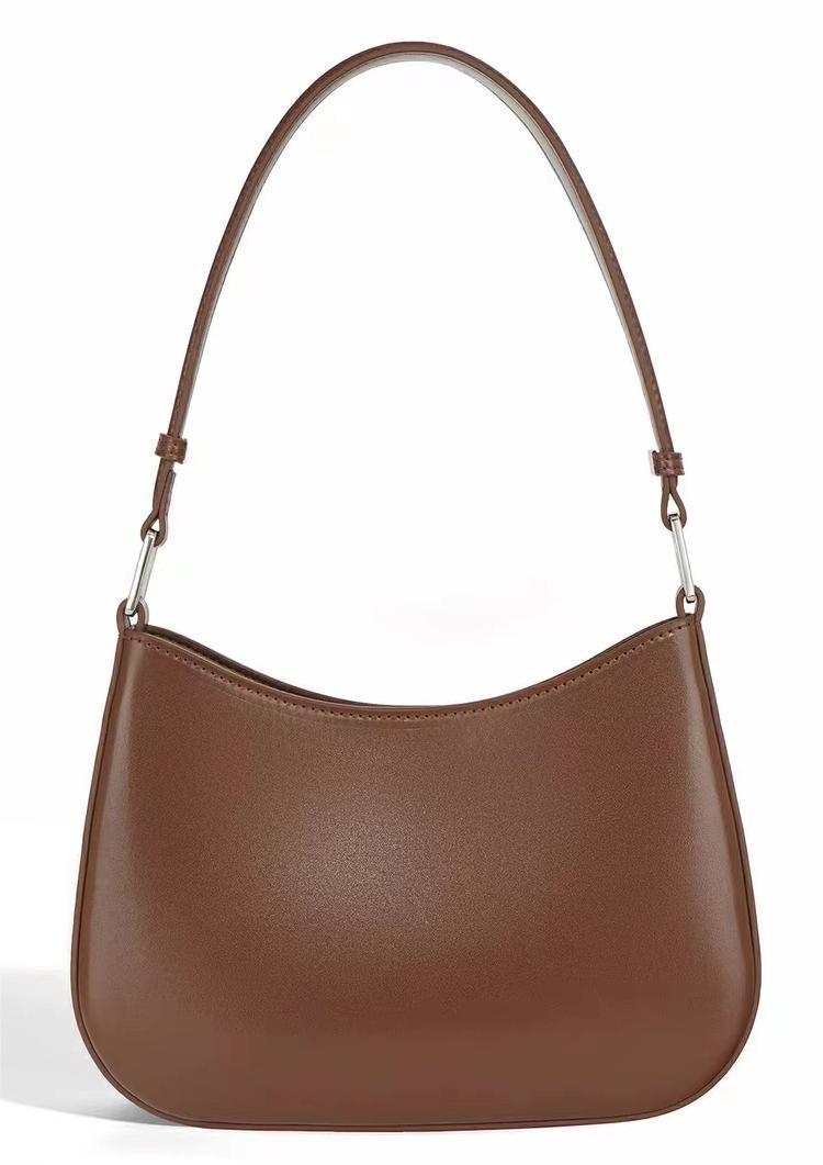 Genuine Leather Underarm Women's Bag