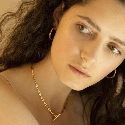 Vacuum Gold Plated Stainless Steel Necklace