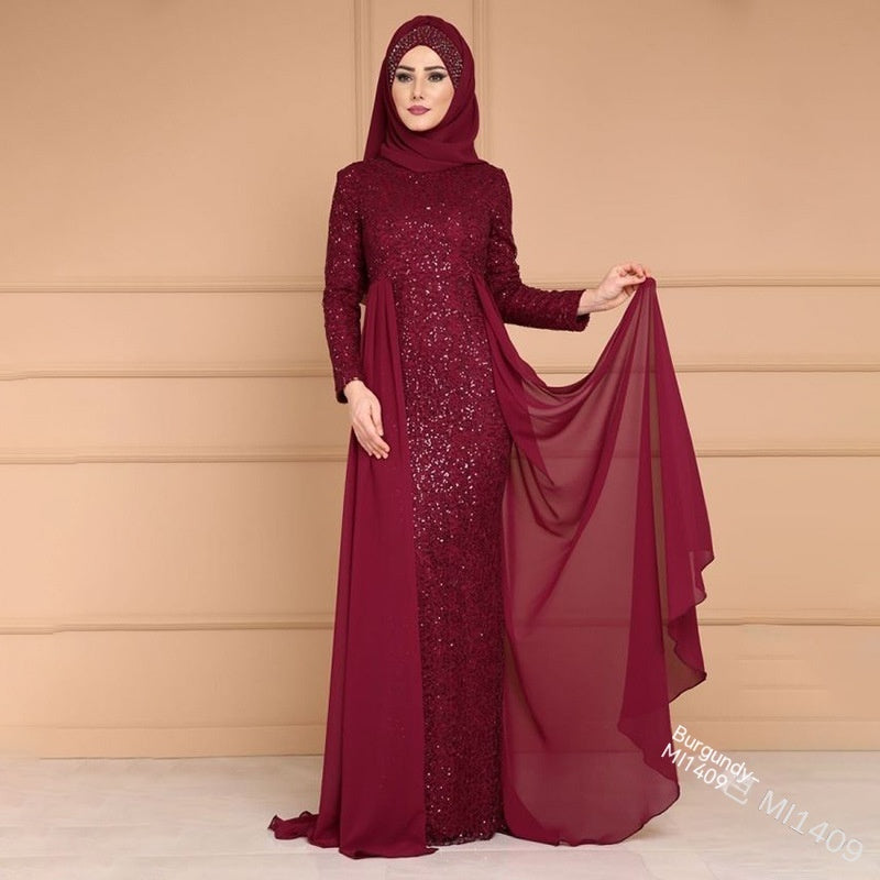 Elegant Long Fish Tail Dress