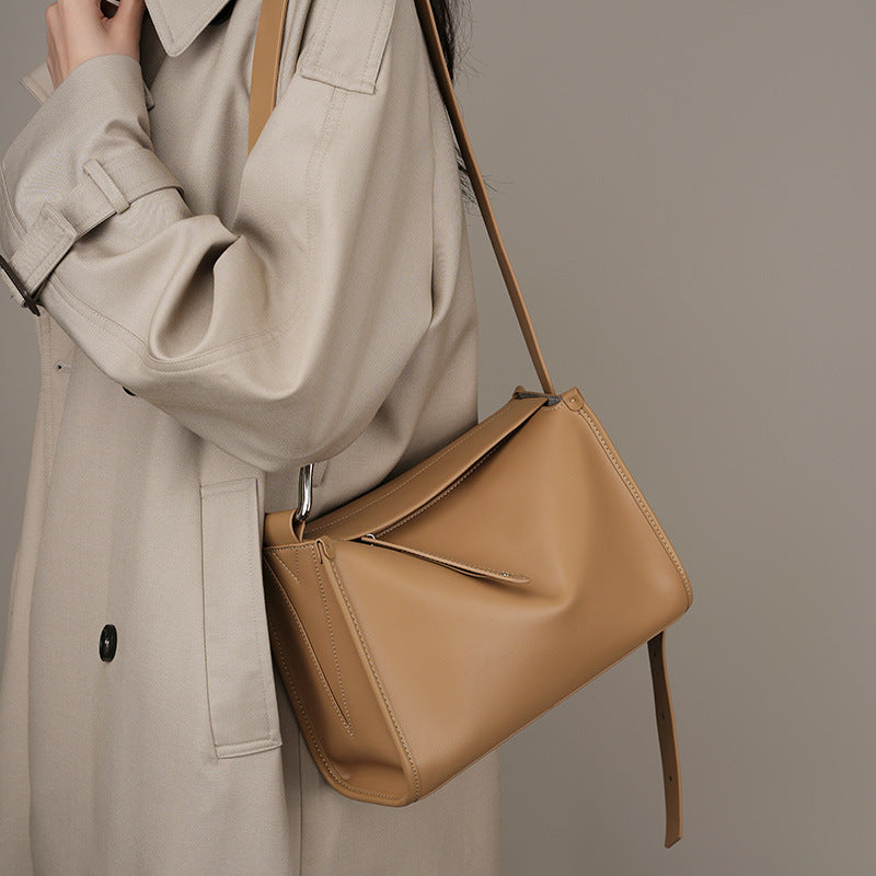 Genuine Leather Niche Bag For Women