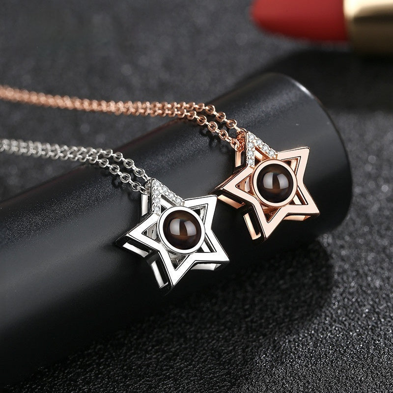 Five-pointed Star Clavicle Necklace