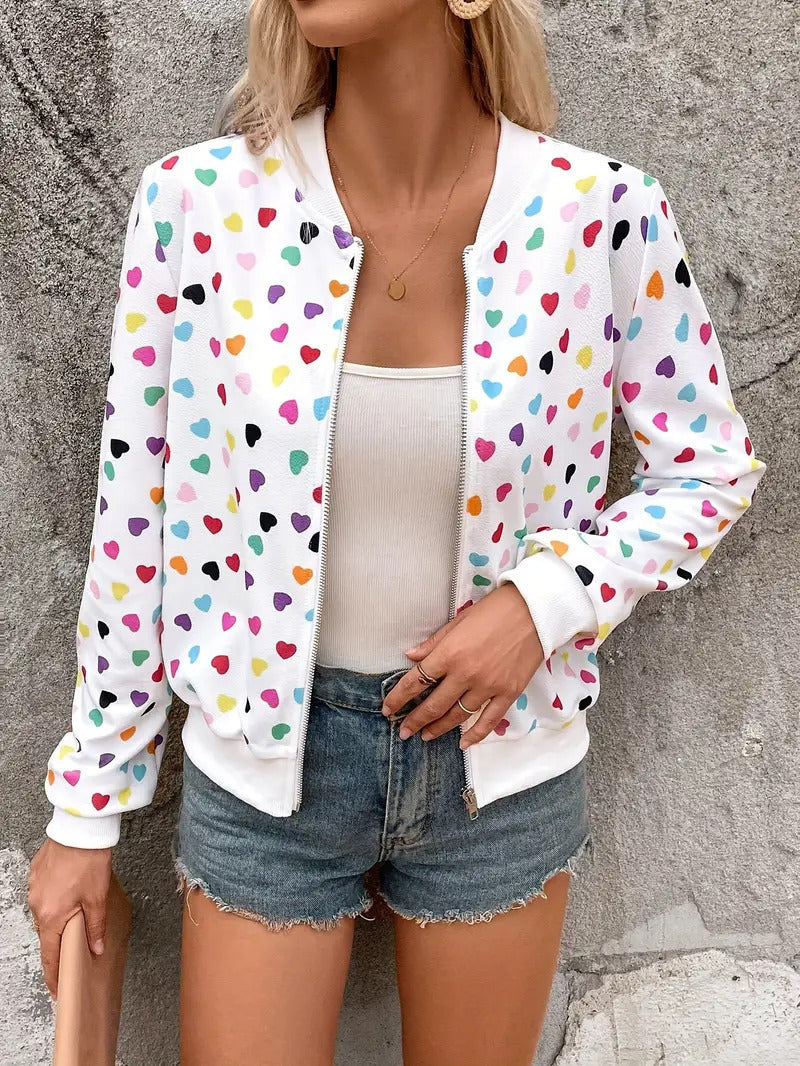 Zipper Jacket Small Thin Long-sleeved