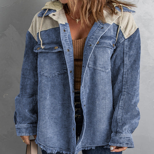 New Women's Cardigan Hooded Coat