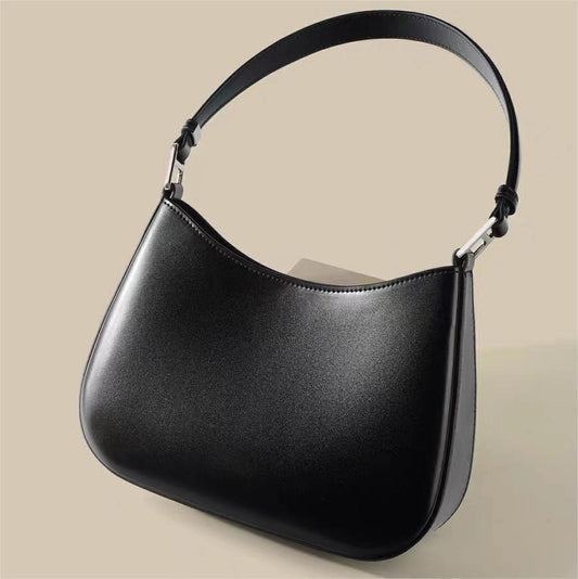 Genuine Leather Underarm Women's Bag