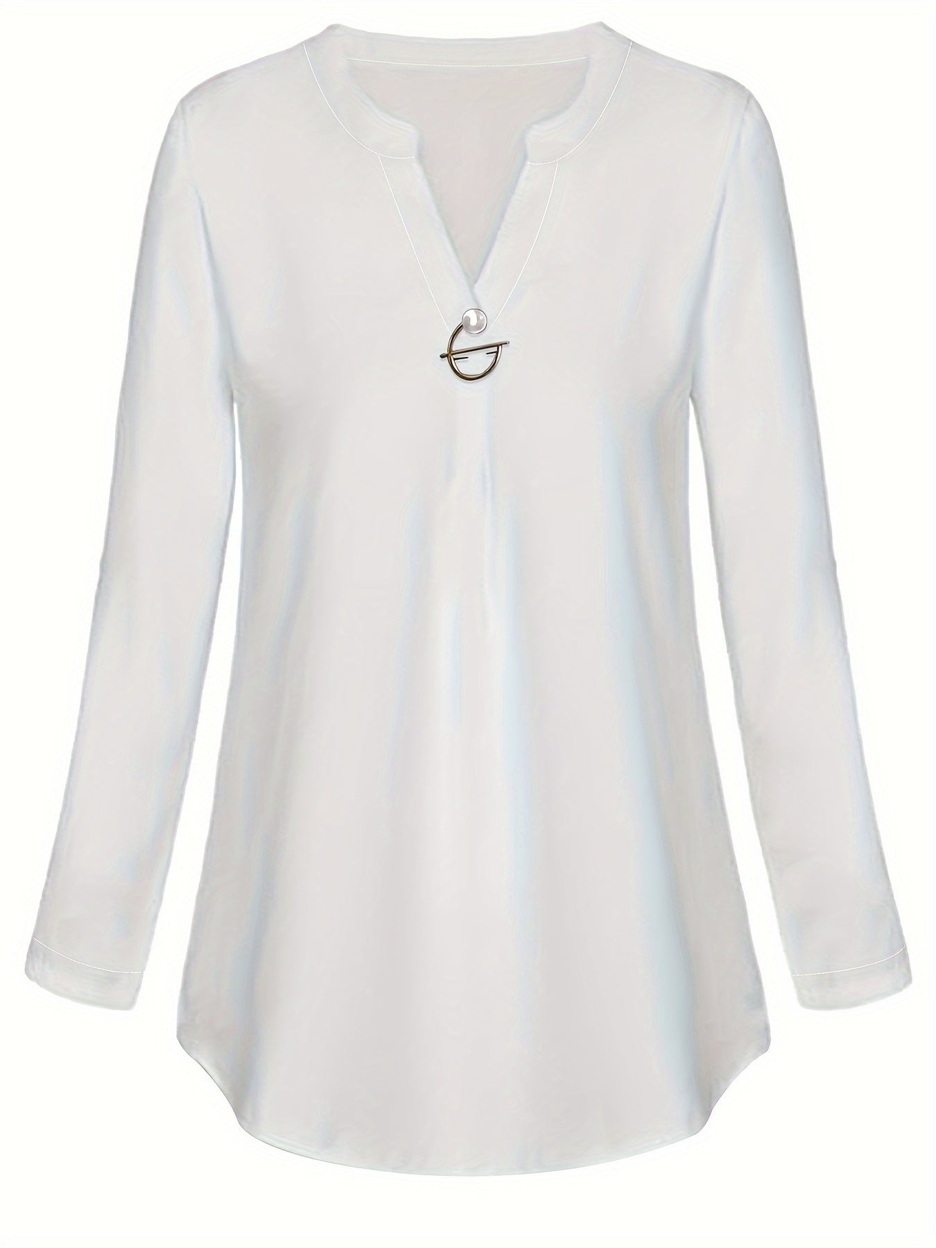 Women's Long Sleeved Button Shirt