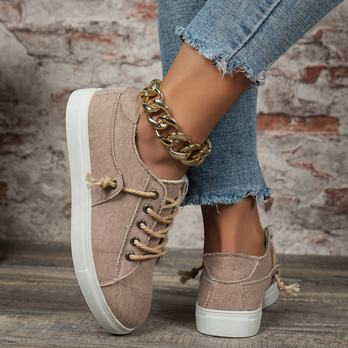 Denim Sports Casual Shoes