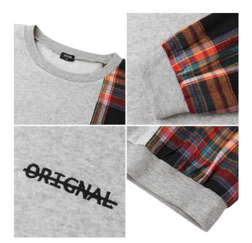 Sleeve Pullover Sweatshirt