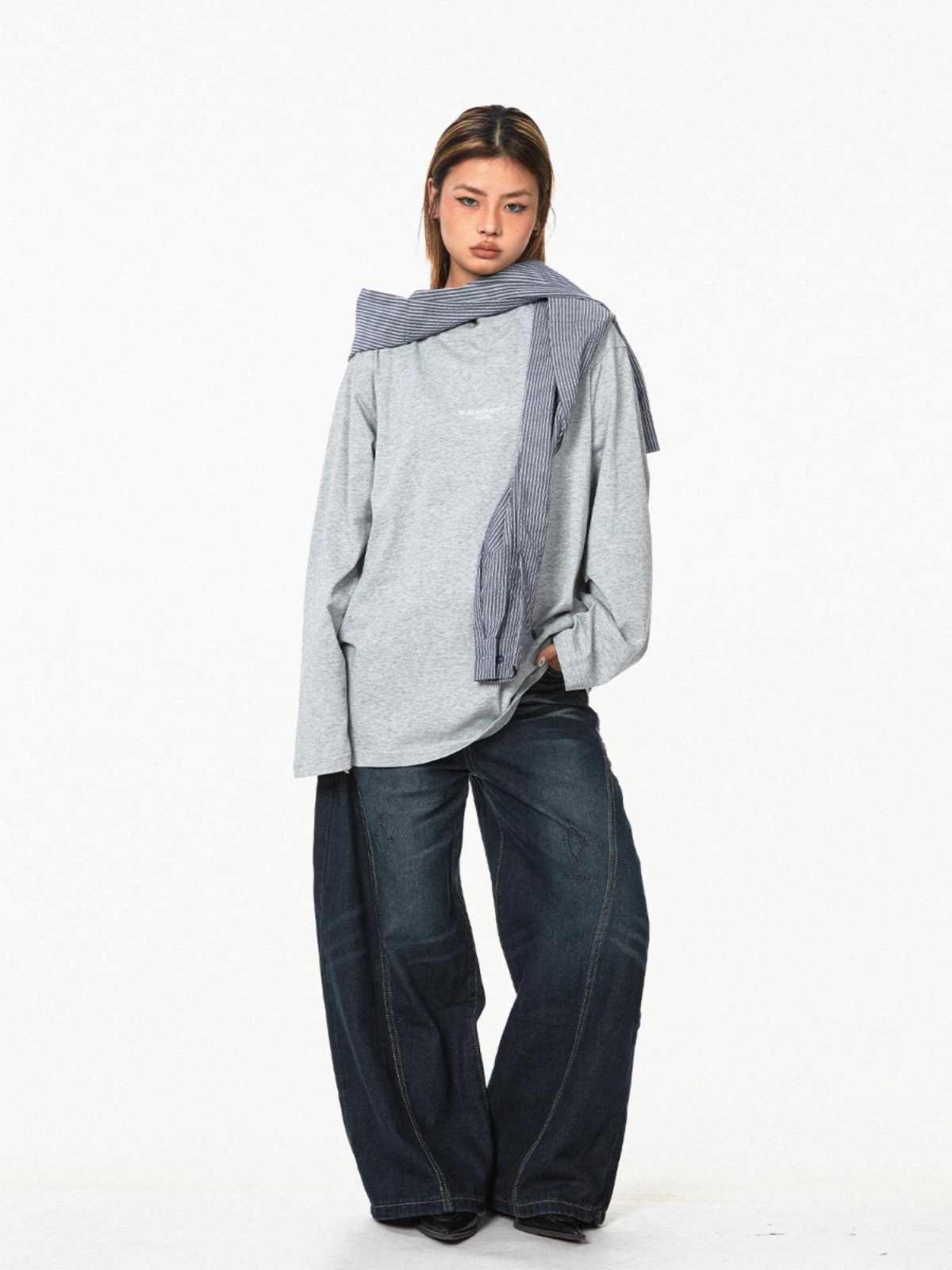 Retro Sleeve T-shirt Top