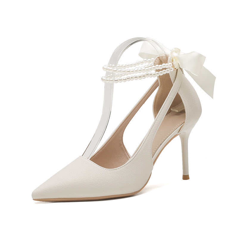 Bow Temperament Thin Shoes