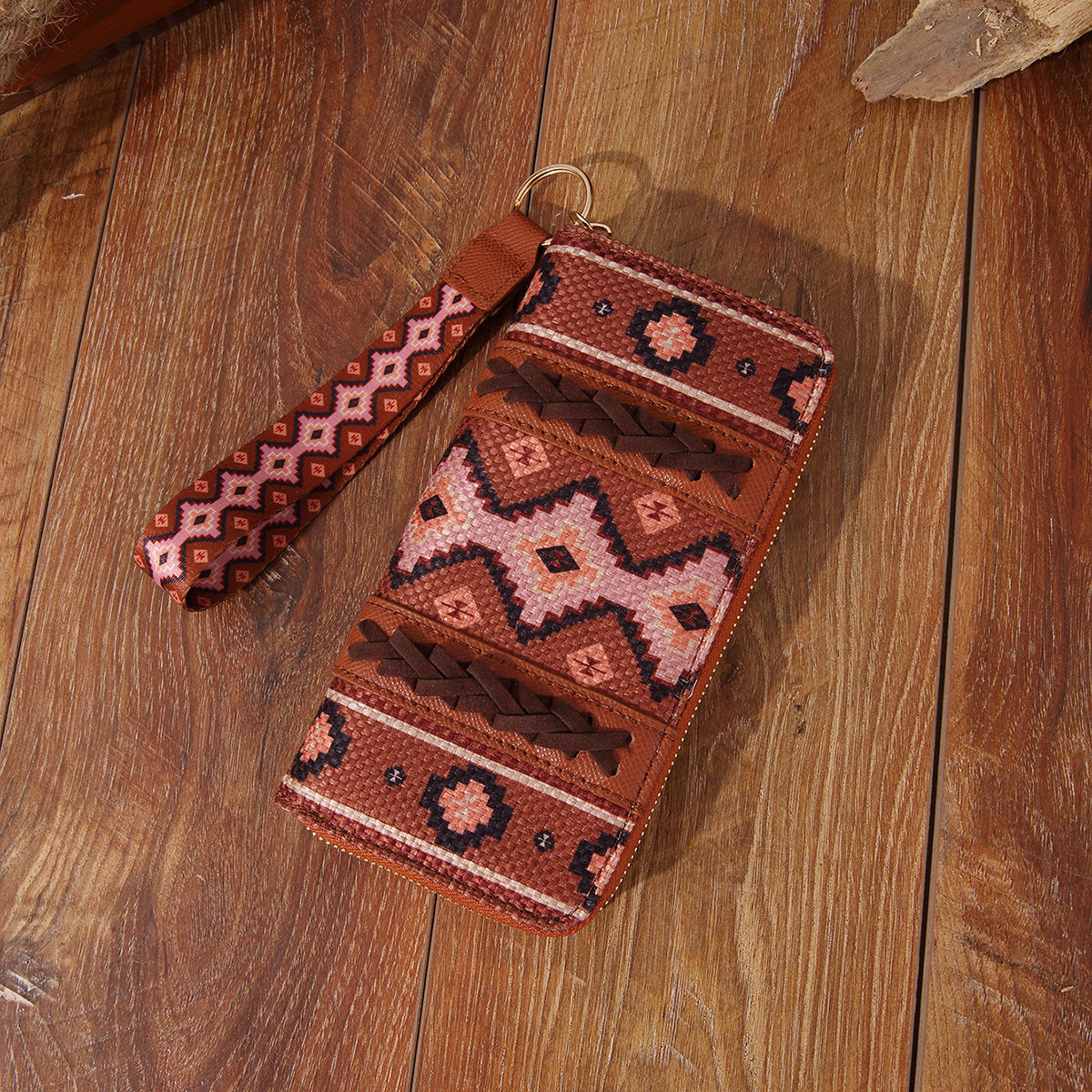 Vintage Cotton Wallet Card Holder