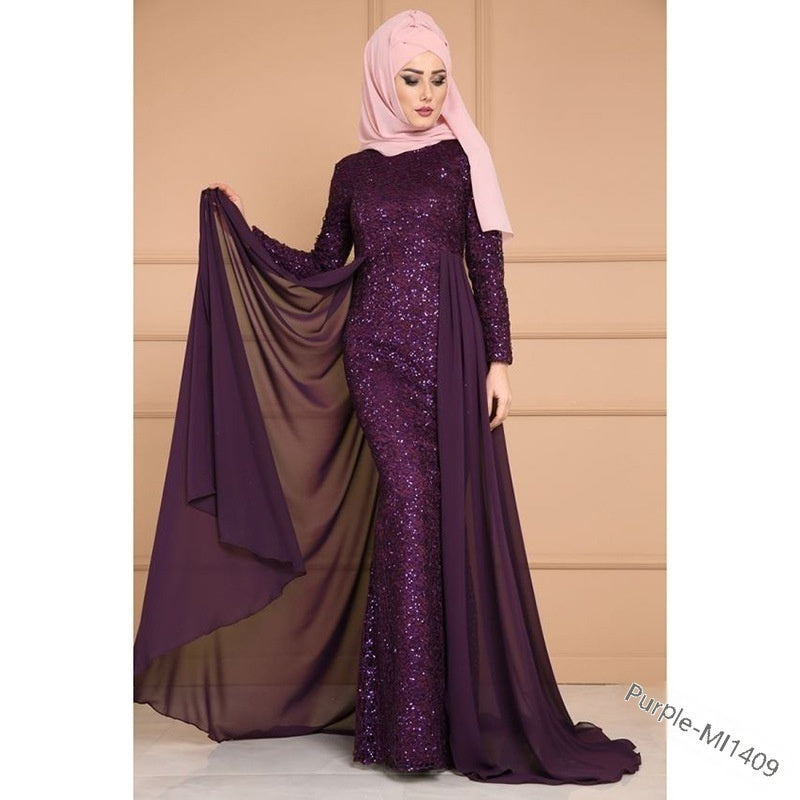 Elegant Long Fish Tail Dress