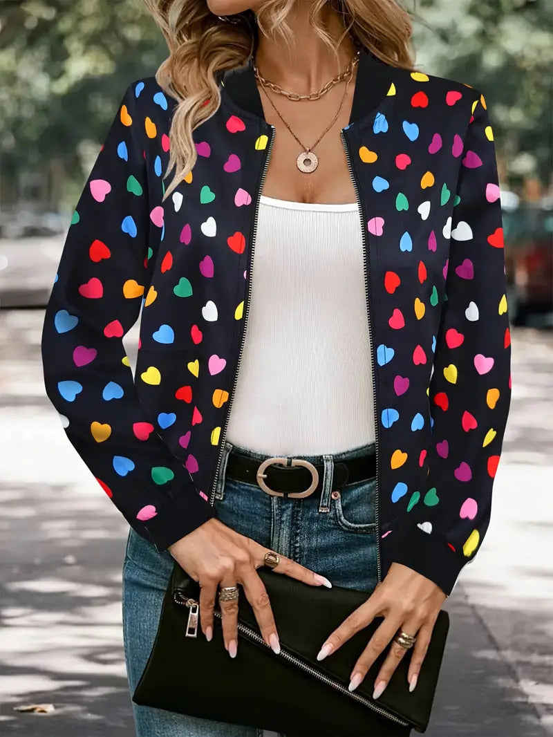 Zipper Jacket Small Thin Long-sleeved