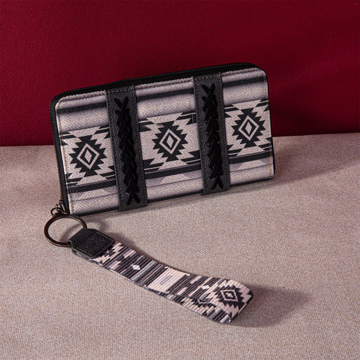 Vintage Cotton Wallet Card Holder