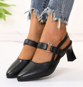 Mid Heel Women's Chunky Heels