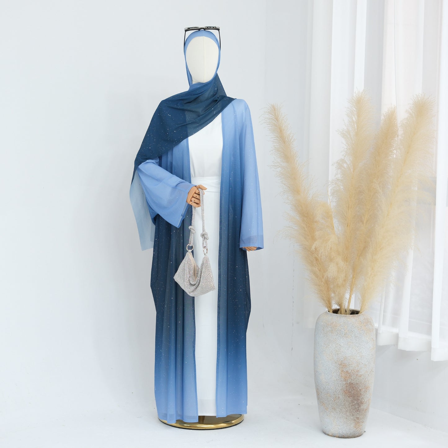 Headscarf Daily Party Cardigan Robe