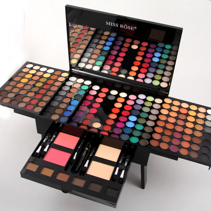 Eyes Shadow Blush Set Piano-shaped Makeup Box 180 color