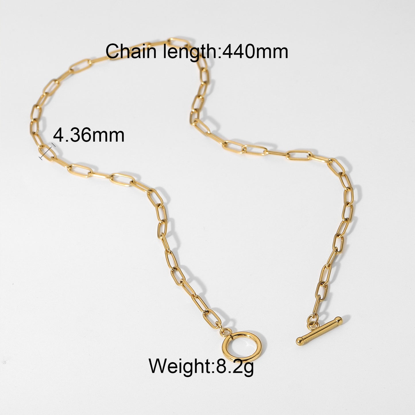 Vacuum Gold Plated Stainless Steel Necklace