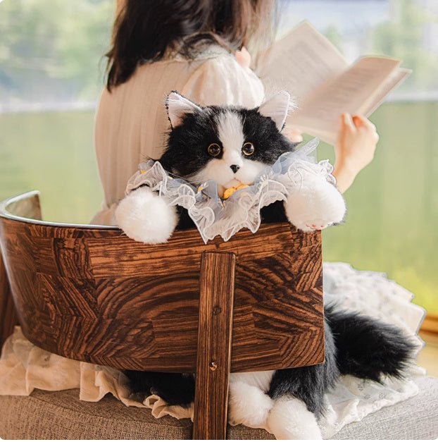 Cat Backpack Simulation Plush Toy