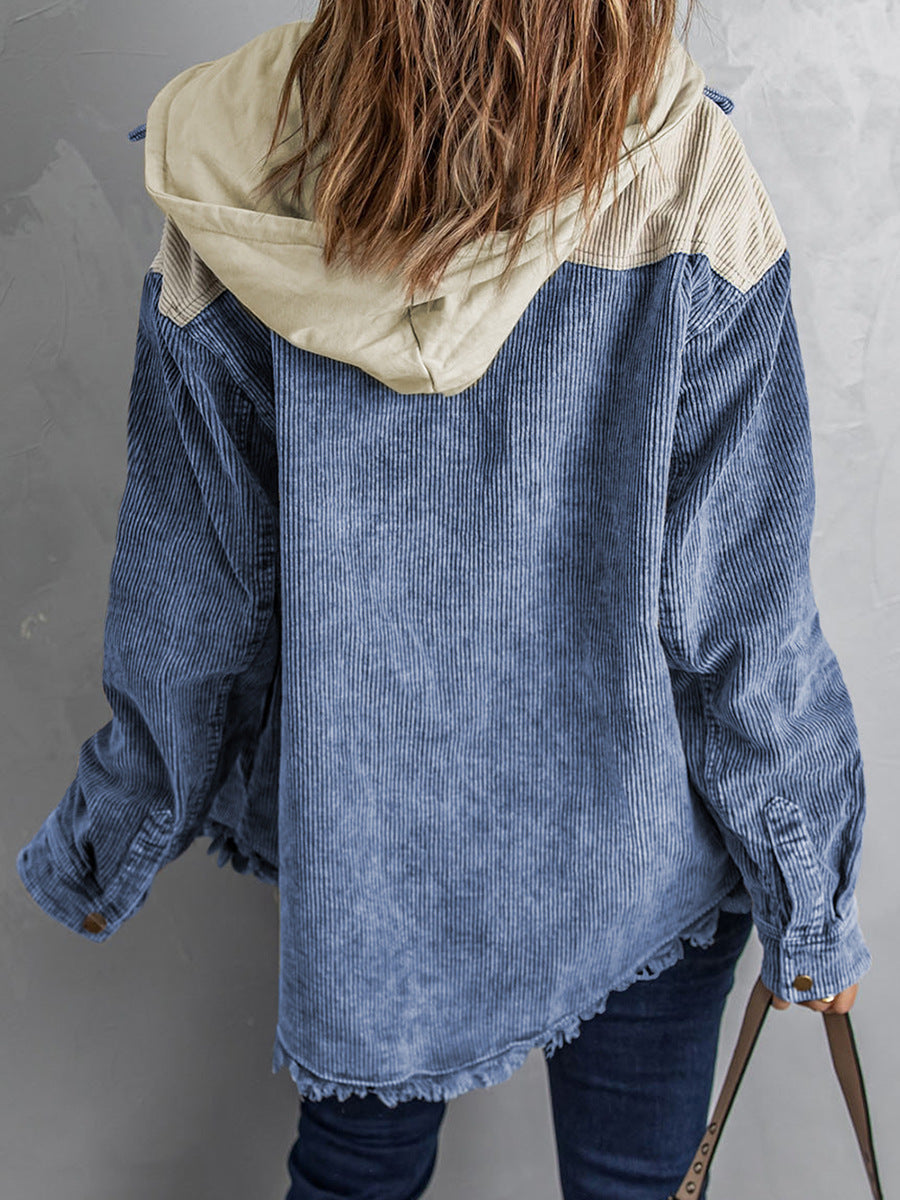 New Women's Cardigan Hooded Coat